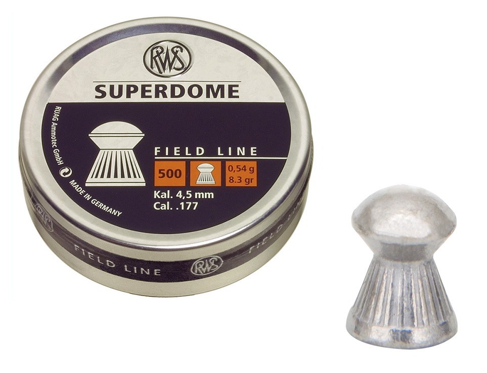 RWS Superdome 4.50mm Luchtdruk Kogeltjes blikje 500